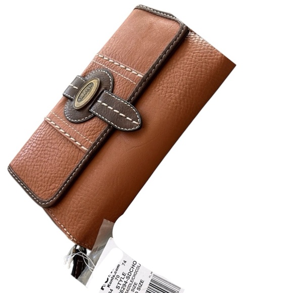 NEW Kohl's Saddle Brown Women's Wallet Bag NWT - Picture 5 of 6